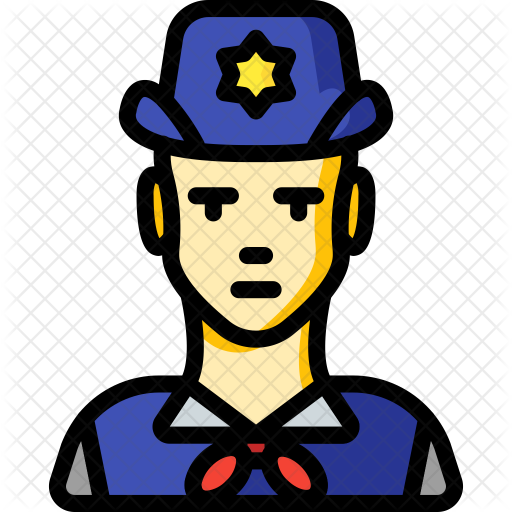 Police Woman Icon - Icon (512x512)