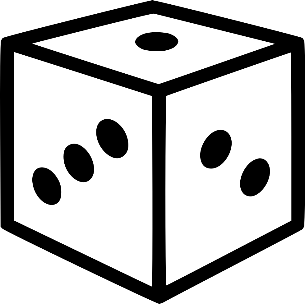 Dice Free Icon - Dice Icon Png (981x978)