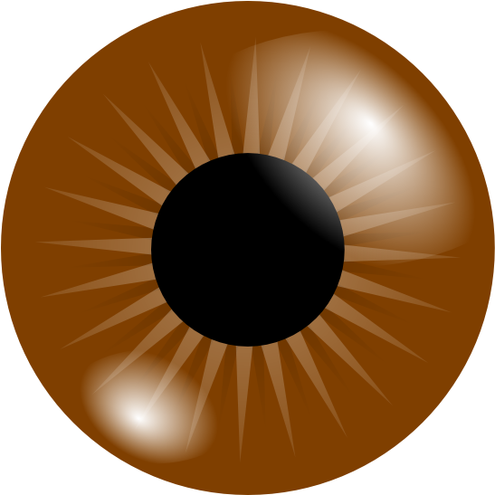 Brown Eye Clip Art At Vector Clip Art Online Royalty - Inca Empire Symbols (600x546)