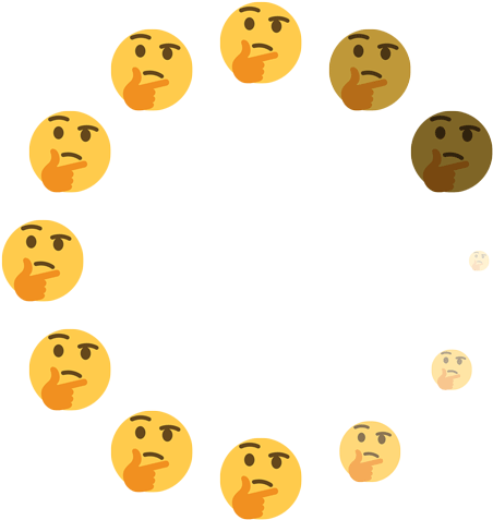 Thinking - Loading Icon Transparent Background (500x500)