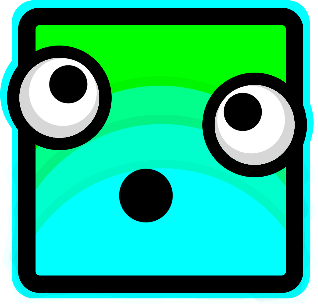 Cubes - Geometry Dash Icons Png (1100x1000)