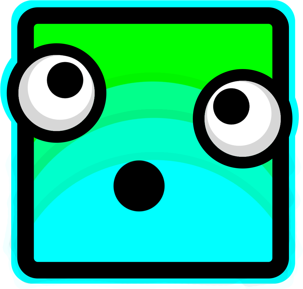 Cubes Geometry Dash Icons Png (1100x1000) Png Clipart Download