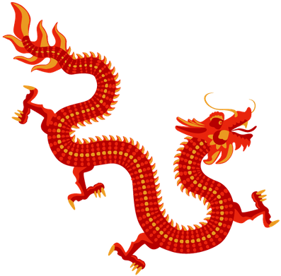 Similar Chinese New Year Png Clipart Ready For Download - Chinese Dragon Vector Png (400x400)