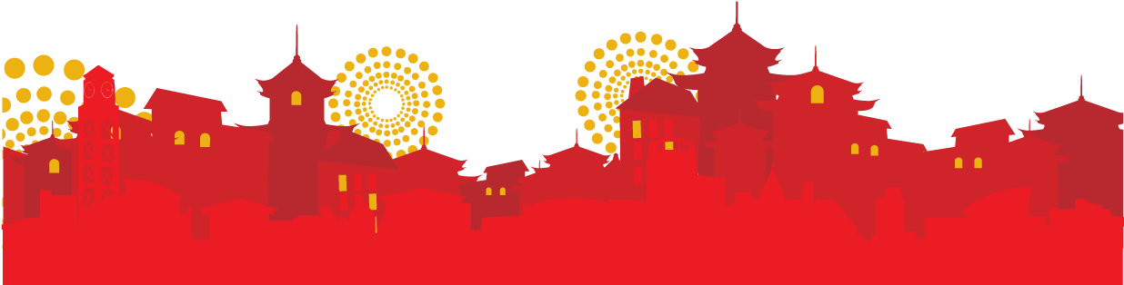 Chinese New Year Clipart Download - Chinese Lantern Design Png (1250x550)