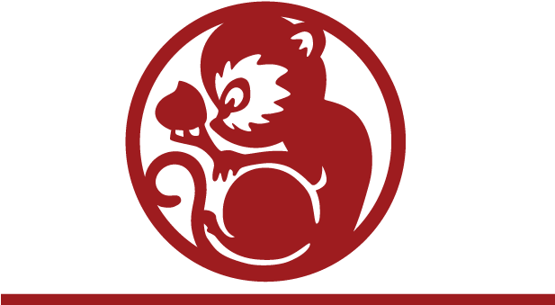 Monkey Clipart Lunar New Year - Chinese New Year Dragon Zodiac (616x346)