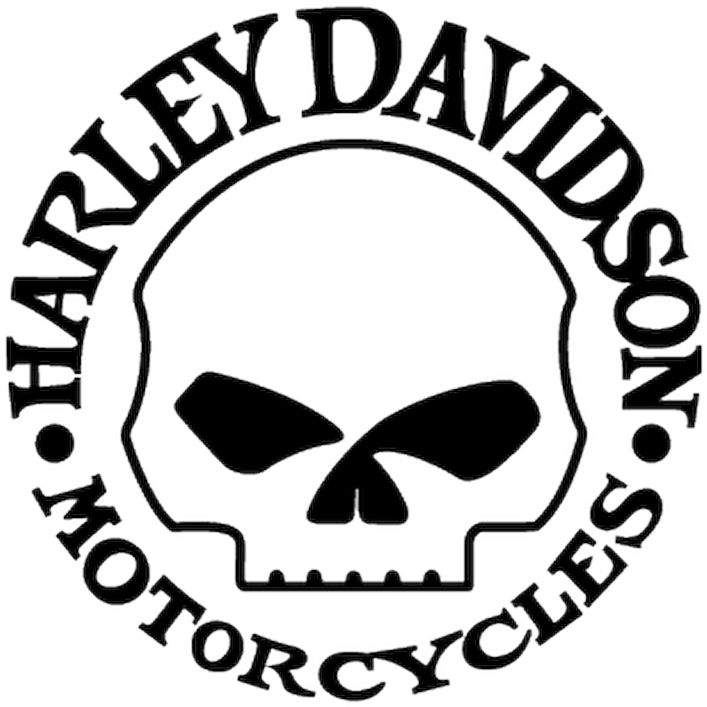 Harley Davidson Skull Decal 2nd Model Rh Lezebre Lu - Harley Davidson Willie G Skull (800x800)