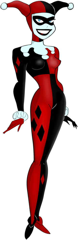 Harley Quinn By Dawidarte - Harley Quinn Animated Form (667x1198)