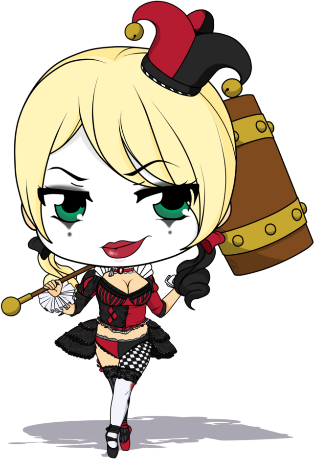 Chibi Anime Harley Quinn (773x1033)