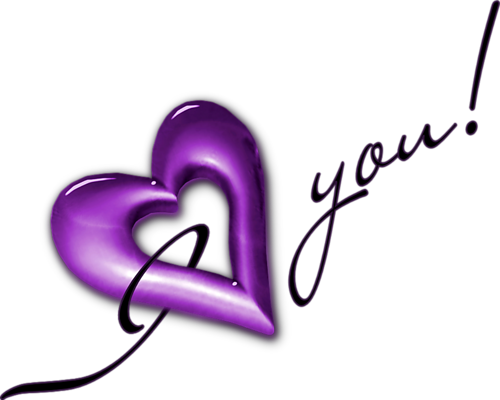 Purple Love, Purple Hearts, Valentine Hearts, Sweet - .de (500x400)
