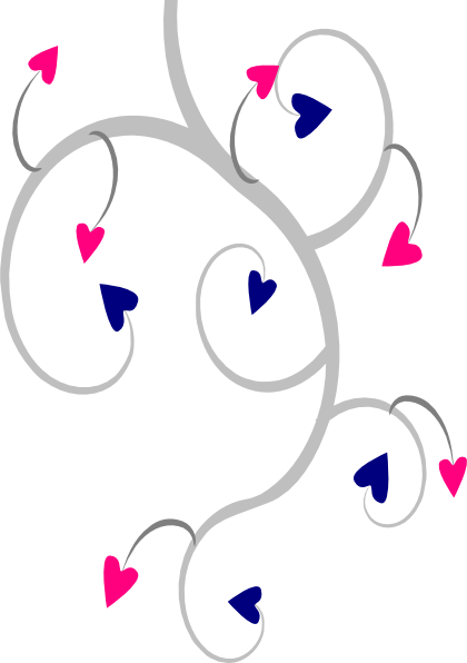 Vine Heart Svg Clip Arts 420 X 596 Px - Clip Art (420x596)