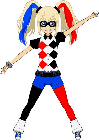 Harley Quinn In Kisekae Form By Isaacnoeliscutie - Dc Super Hero Girls (800x600)