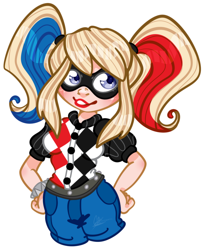 /dc Super Hero Girls Harley/ By Embercl - Comics (808x988)