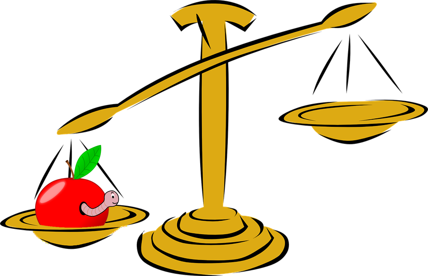 Measuring Scales Measurement Clip Art Laboratory Beaker - Balance Scale (1500x969)