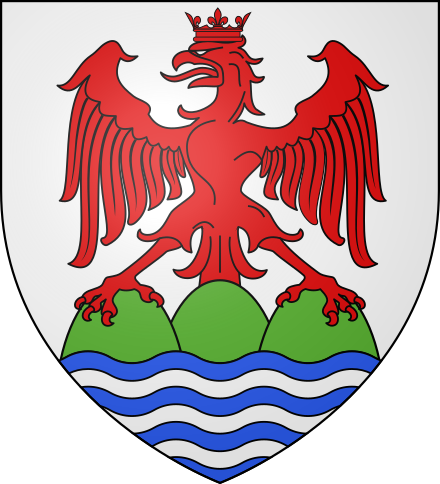 Coat Of Arms Of The Nizzardo - Nice Coat Of Arms (440x484)