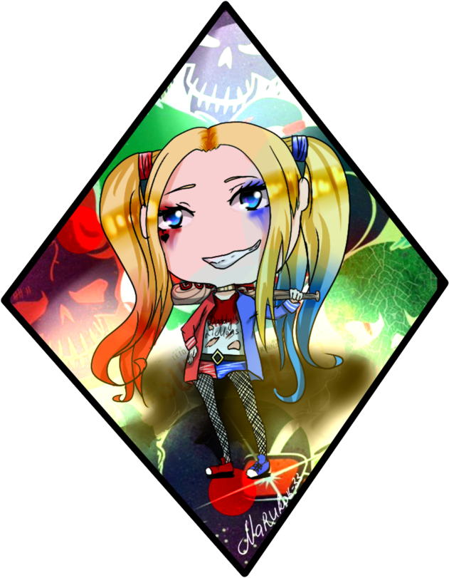 Harley Quinn Suicide Squad By Tomachi-chan - Cartoon (939x851)