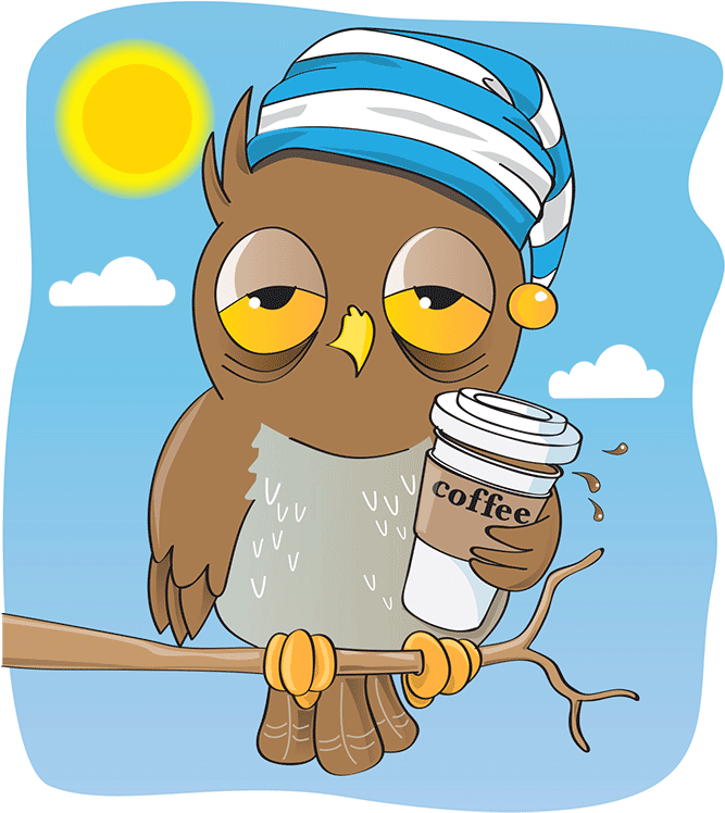 The Effect Of Caffeine On Typing - Caffeine Effect Cartoon (700x751)