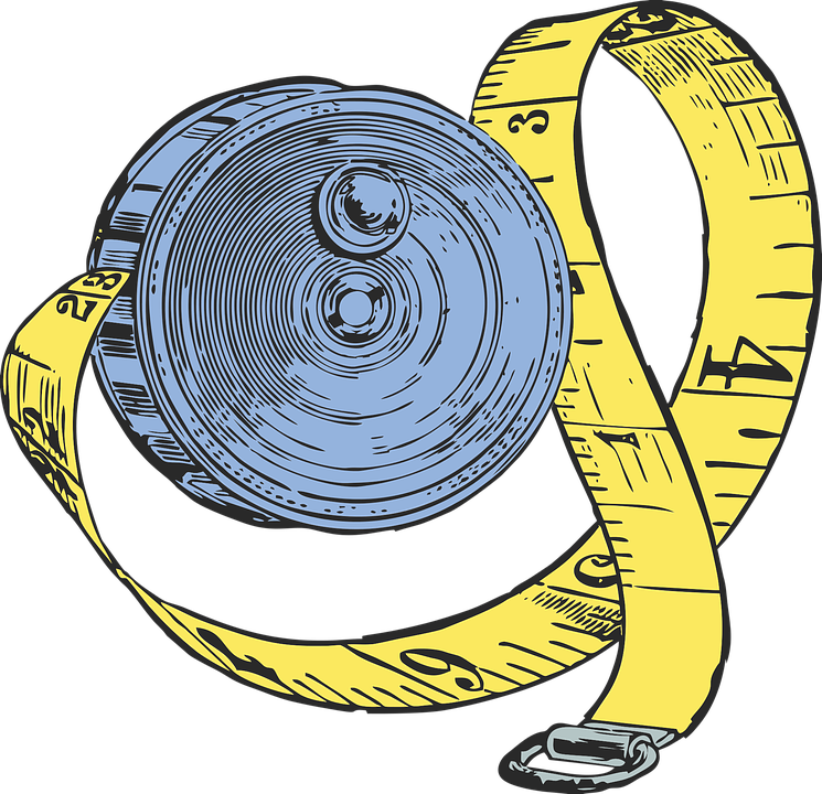 Tape Measure Cliparts 21, Buy Clip Art - Cinta Metrica Costura Png (745x720)