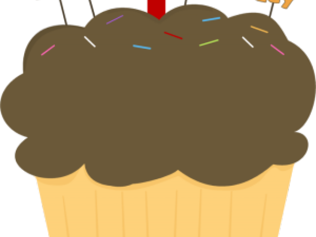 Cupcake Clipart Birthday Boy - Birthday Cupcake Clipart Transparent (640x480)