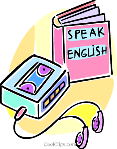 Learning To Speak English Using Tapes Royalty Free - Child (379x480)