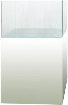 Aquarium Blau Cubic 80 Litres Meuble - Aquarium (458x458)