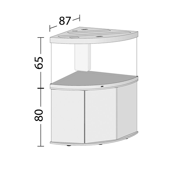 Aquarium Juwel Trigon 350 Led Meuble - Shelf (800x800)