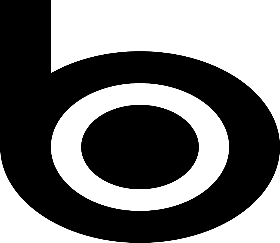 Bing Logo Comments - Bing Logo Black And White (980x850)
