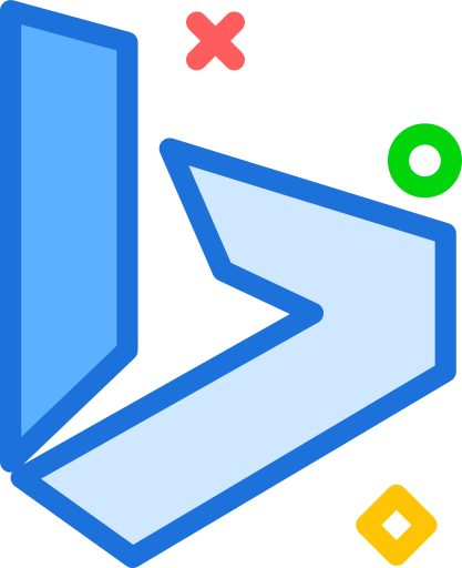 Bing, Social, Network, Brand, Logo Icon - Logo (417x512)