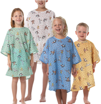 Pediatric Gowns Sfs Traders - Pediatric Exam In Gowns (350x350)