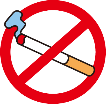 No Smoking - No Paper Clip Sign (357x351)