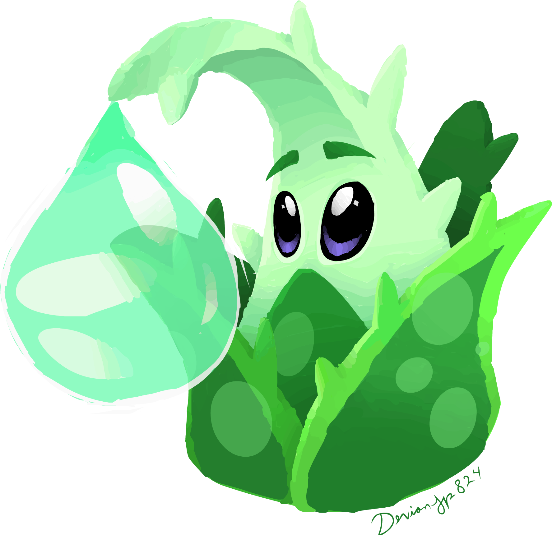 Aloe, Salut By Devianjp824 Aloe, Salut By Devianjp824 - Aloes (2181x1720)