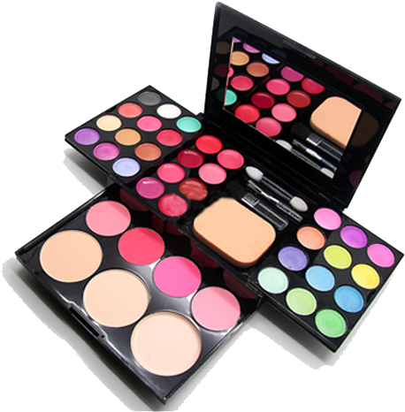 Makeup Png Photos - Tanga Blusher Lip Gloss Shimmer Eyeshadow Palette (600x600)