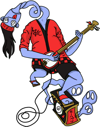 His Personality And The Poltergeistic Ghosts Personality - Cartoon (499x571)