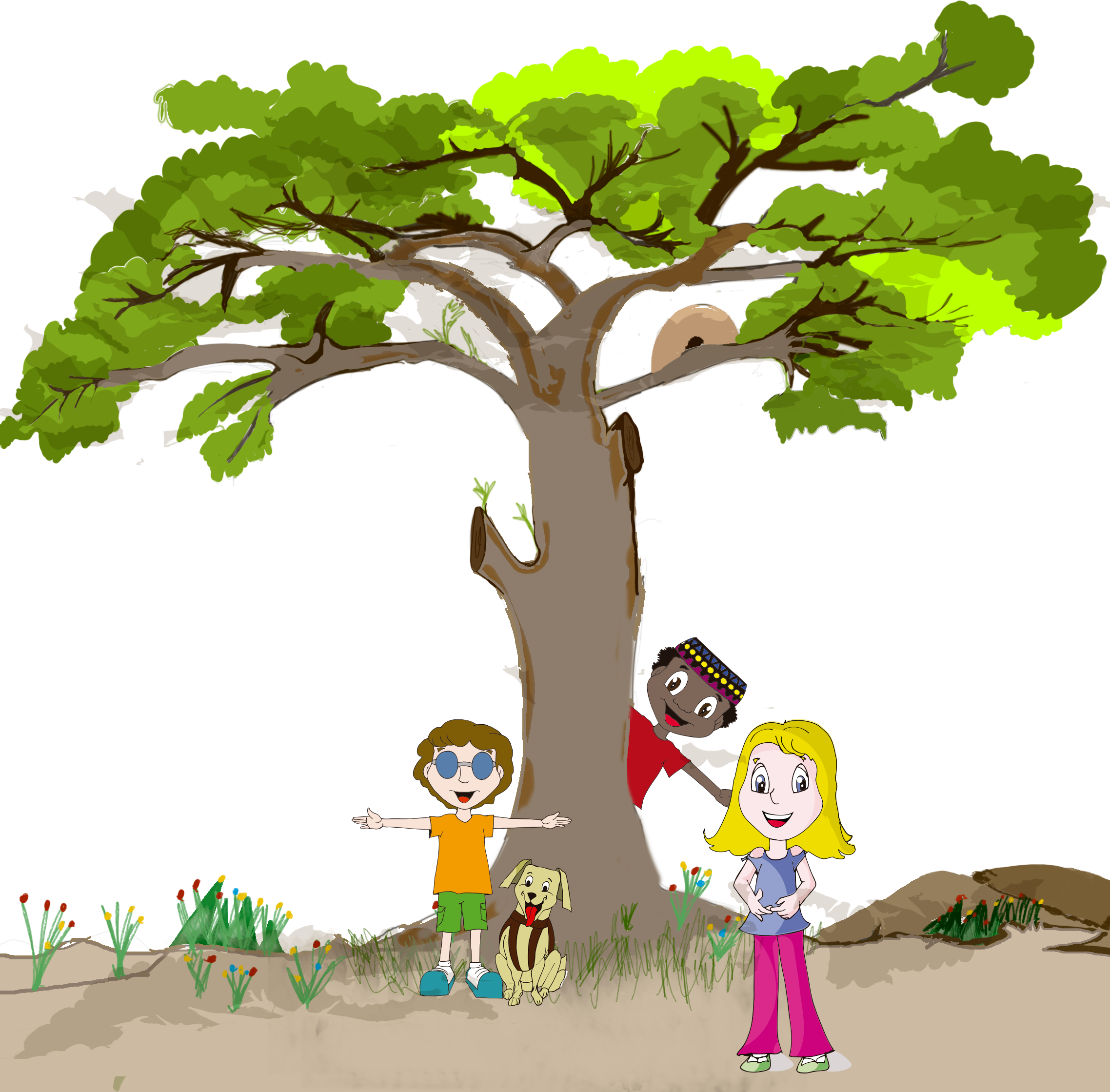 Desenhos De Respeito A Natureza (2276x2239)