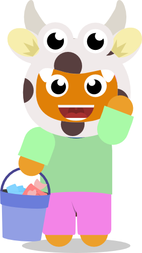 Girl Cow Head - Girl Cow Head (282x502)