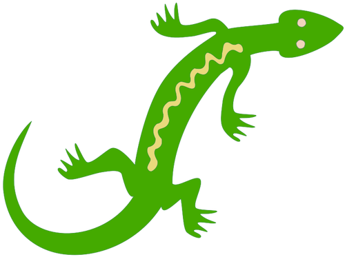 Green Lizard Icons - European Green Lizard (500x373)