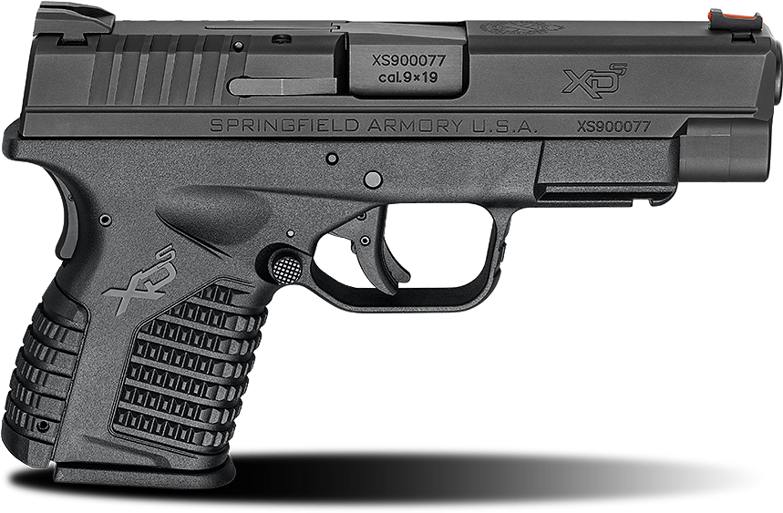 0" Single Stack 9mm Black - Springfield Xds 9mm 3.3 (1200x782)
