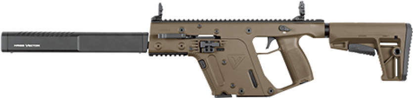 Kriss Vector Crb Gen2 9mm Fde E Cat Rh Gunsnz Com - 10mm Vector (900x900)