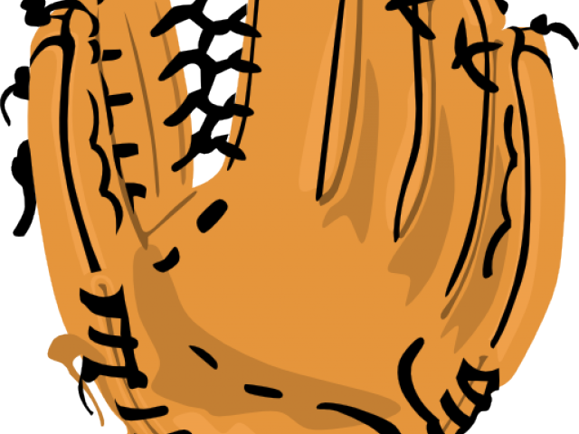 Gloves Clipart Ball - Catchers Mitt Clipart Png (640x480)