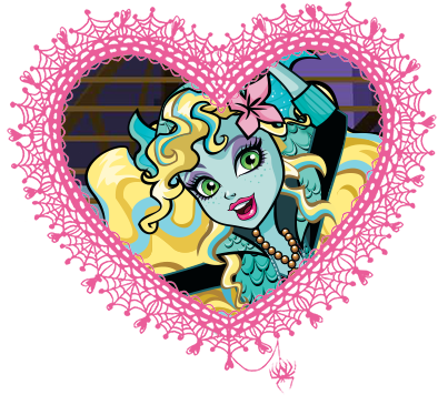 Monster High Valentines In Spider Web Hearts - Toalha De Banho Felpuda 60x120cm Monster High - Lepper (400x368)