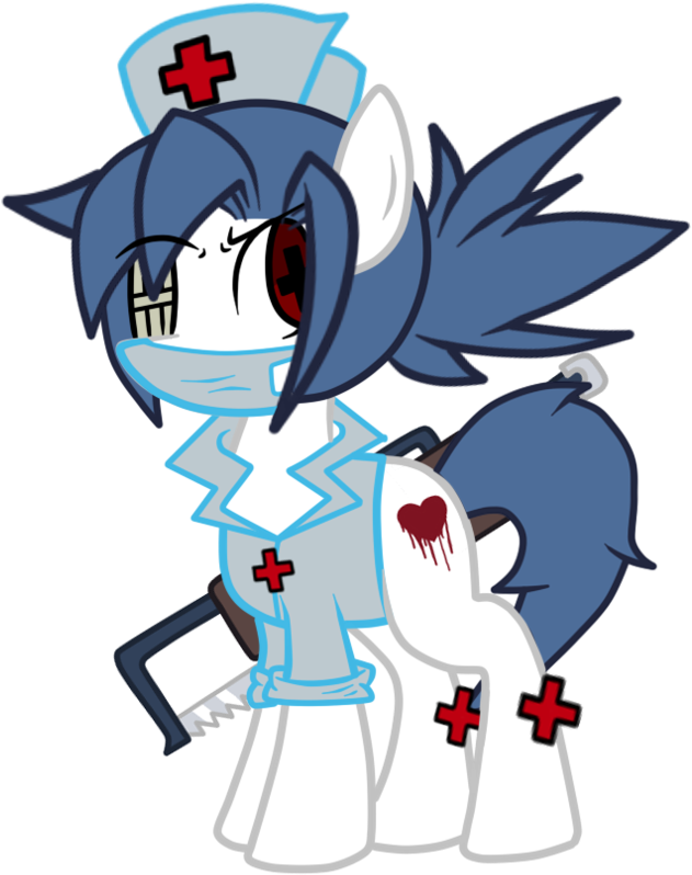 Valentine Pony By - Skullgirls (800x855)
