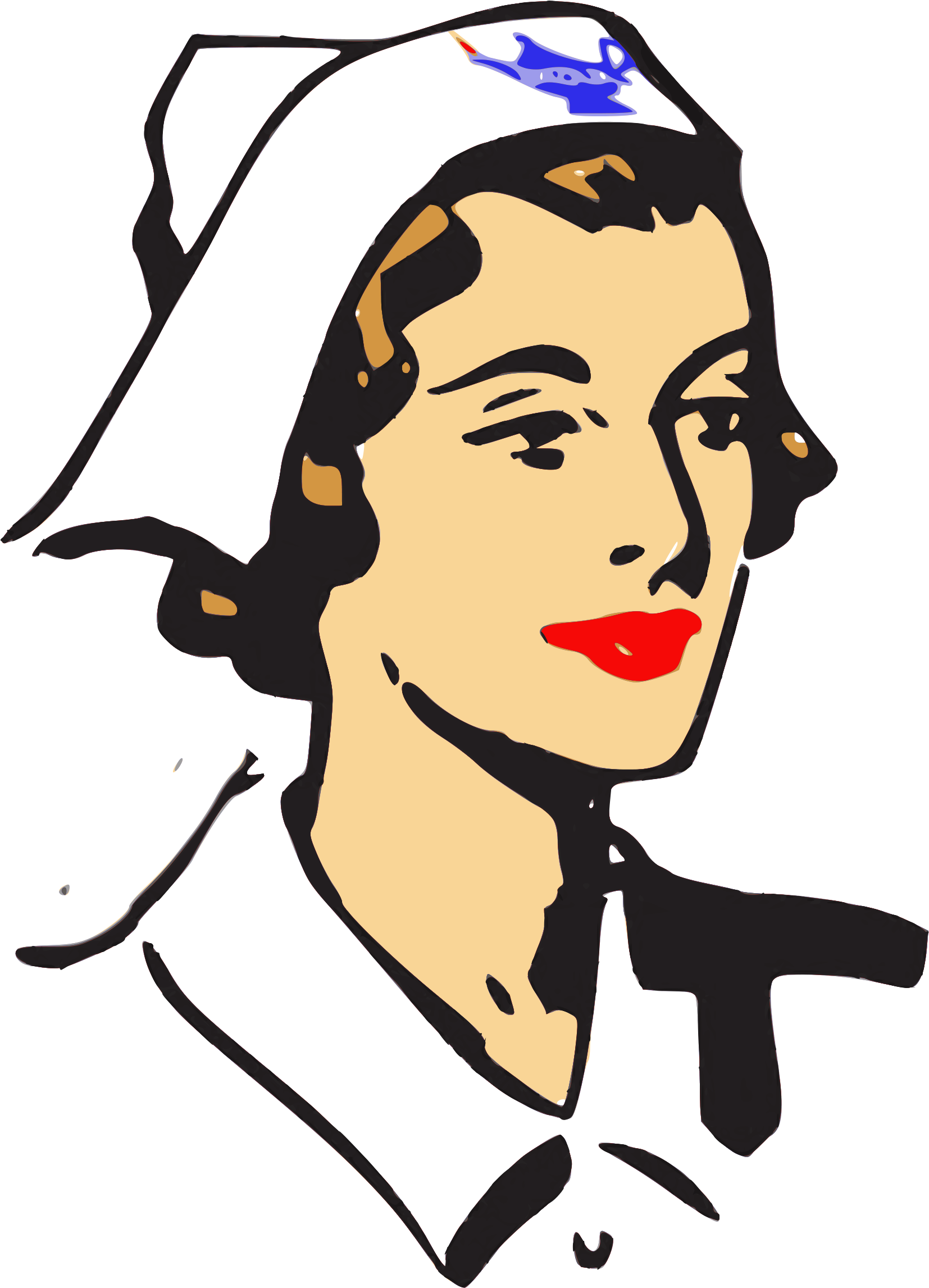 Nursing Clipart - Nurse Banner (1808x2400)