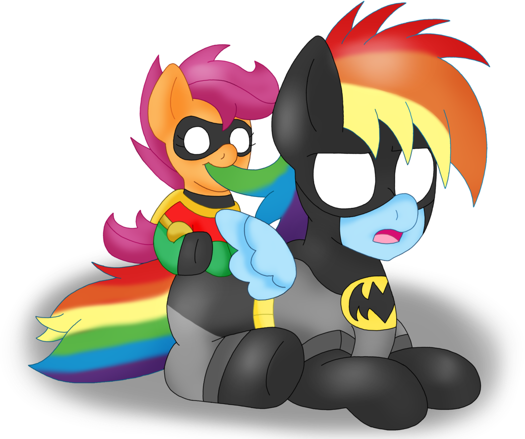 Blackbewhite2k7, Baby, Baby Pony, Baby Scootaloo, Batman, - Fandom (1178x1024)