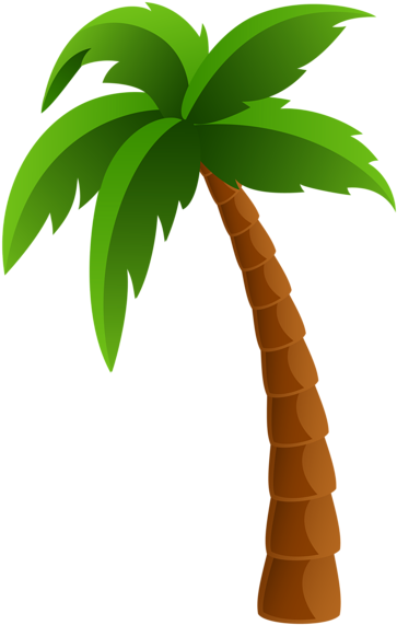 Palm Tree Gallery Trees Clipart 2 Clipartall - Clip Art Palm Trees (380x600)