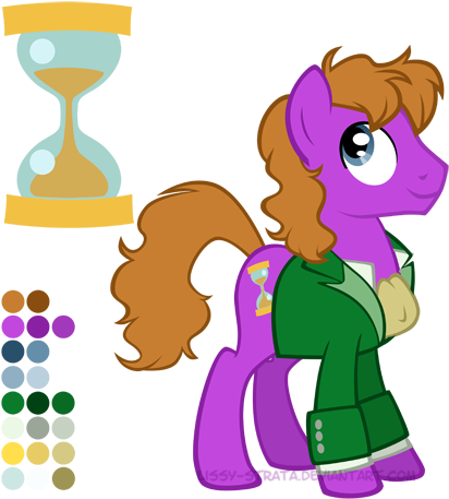 Eighth Doctor By Lissystrata - My Little Pony Doctor Who 8th (504x504)