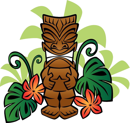 Pool Tables Shuffleboard Tournament Dart Boards Watch - Clip Art Tiki Man (452x426)