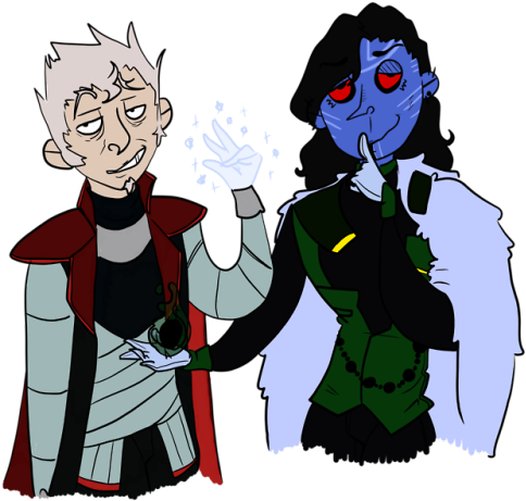 So A Few Days Ago @tromblesart Did A Wonderful Piece - Cartoon (500x500)