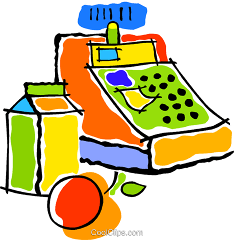 Cash Registers Royalty Free Vector Clip Art Illustration - Cash Registers Royalty Free Vector Clip Art Illustration (468x480)