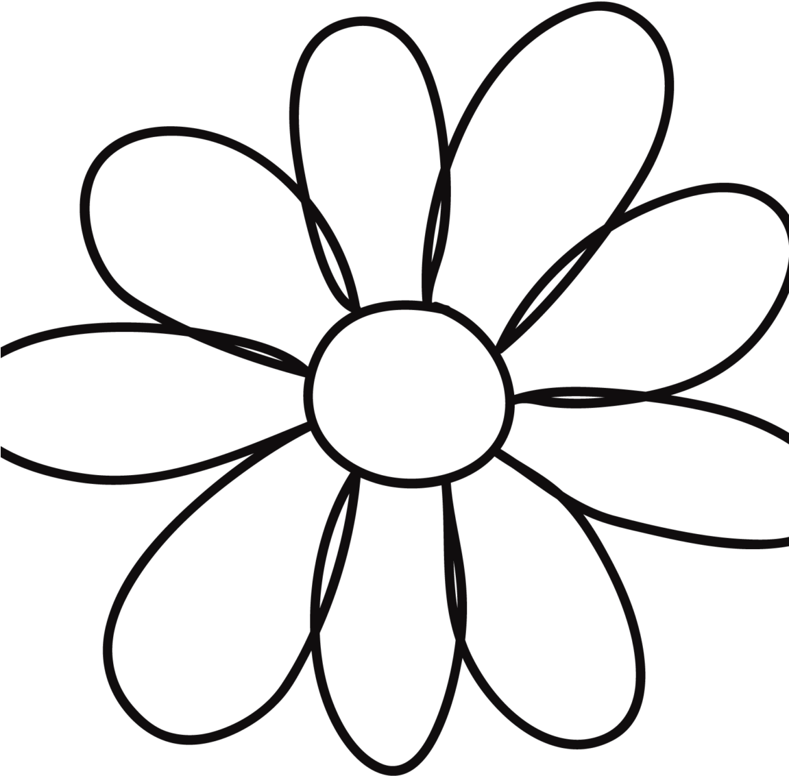 Printable Flower Pattern To Trace 620 Simple Flower - Leo The Late Bloomer Activities (1150x1150)