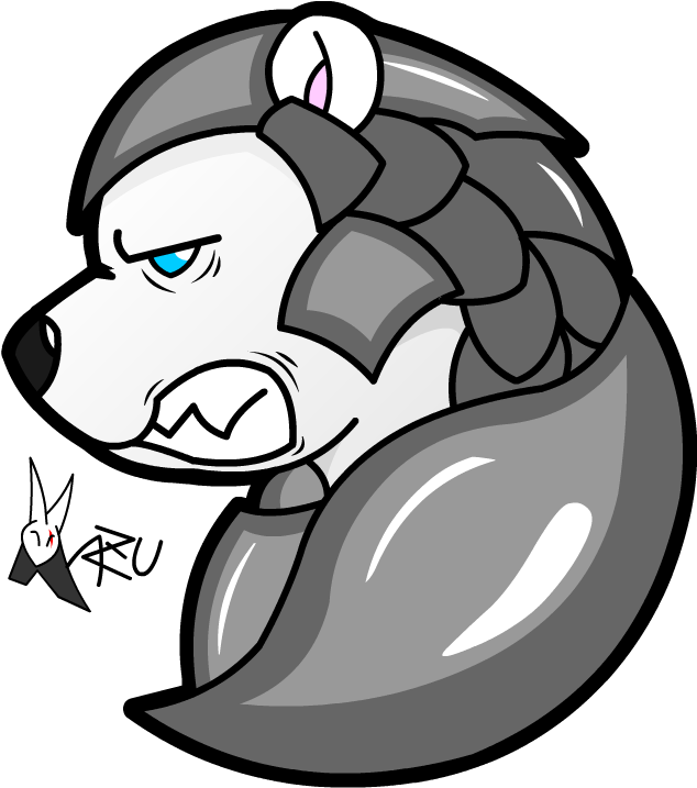 Volibear Head Logo / Lol By Kaji-zu - Dragon Ball (653x716)