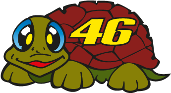 Tartarughina Vector Logo - Tortuga Valentino Rossi Vector (400x400)